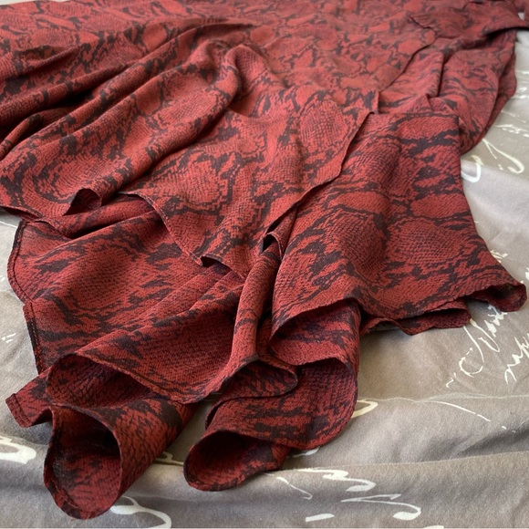 A.L.C Tianna snake-print dress - Size S/4 - excellent condition - Picture 5 of 8